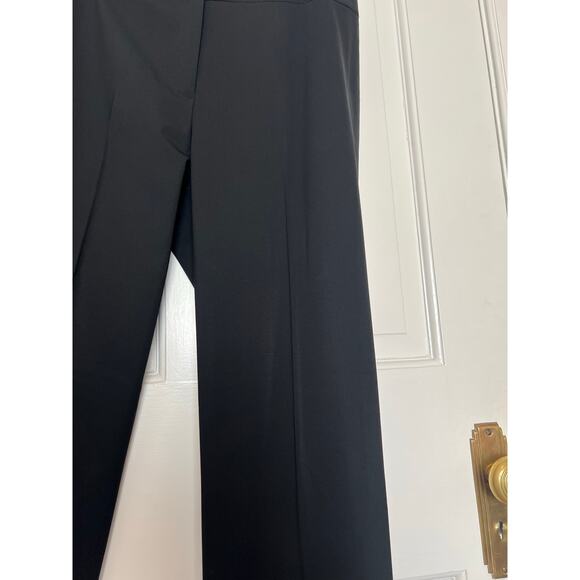 Lafayette 148 Women's 8P Wool Dress Pants Black Front Pleat Work Trousers Career - Picture 5 of 15